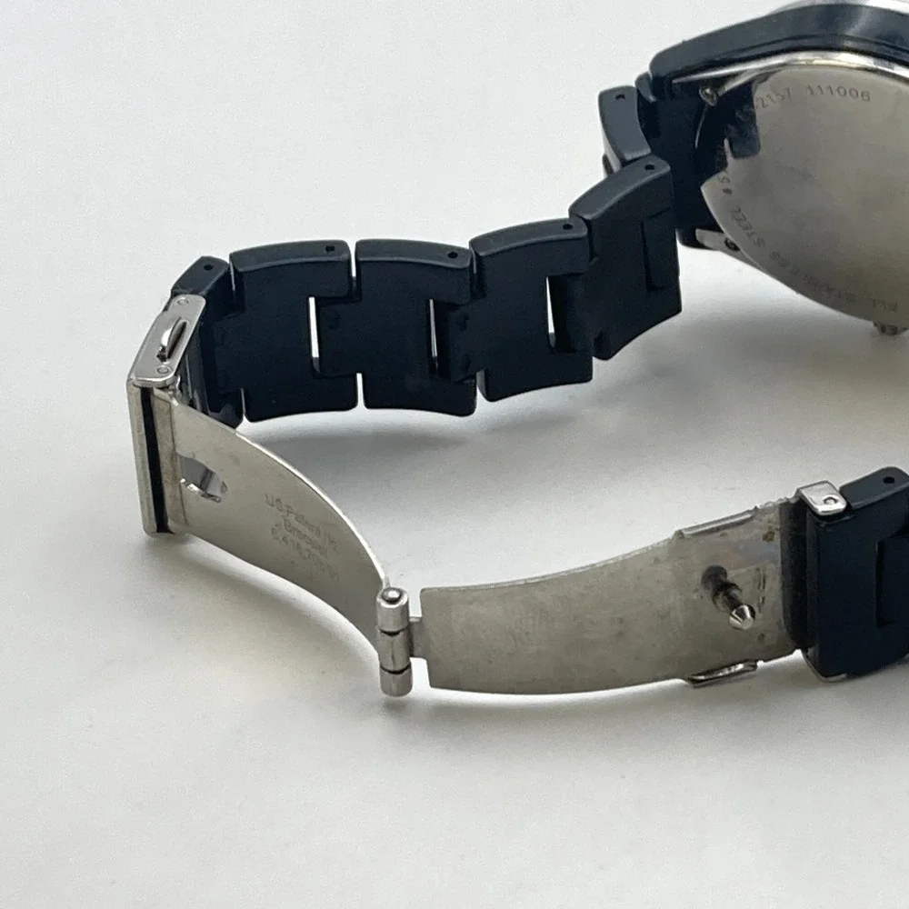 Fossil Stella Women's Watch 38mm Black Day Date ES2157 Crystals New Battery 7